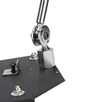 Close-up of Auxiliary Welding Fixture Clip with Adjustable Angle and 360 Degree Rotation for jewelry soldering and DIY projects