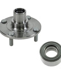 Front Wheel Bearing And Hub Kit For 2002 To 2006 Nissan Sentra Direct Fit Replacement Includes One Front Wheel Bearing And One Front Wheel Hub Plus DIY Video Guide For Easy No Fuss Plug And Play Installation