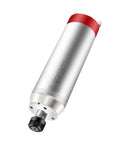 Heavy Duty Water Cooled Electric Spindle With Constant Torque For CNC Machines And Mold Fabrication, silver metal construction.