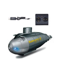 RC Nuclear Submarine With 2.4G 6CH Remote Control, Electric Submarine Boat Model For Pools And Baths, toy with USB charger and remote