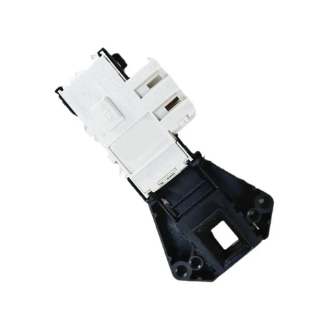 DC64-01538A Drum Washing Machine Door Lock Delay Switch Replacement Assembly With Start Stop Logic And Door Sensing Function Easy Install No Fuss Quick Fix For Front Load And Top Load Washers, white plastic