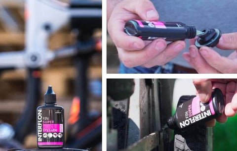 Multipurpose Dry Film Lubricant With Long Lasting Penetrating Action For Indoor And Outdoor Use in 50ml squeeze bottle applied to gears