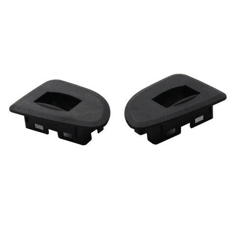 Window Switch Bezels 2PCS Black For GMC Sierra And Chevy Silverado Ext Cab 2009 2010 2011 2012 2013 Rear Left And Right