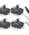 Pro Grade Mountain Bike Disc Brake Pads Set With Installation Tools Four Pairs Semi Metallic And Organic Resin Pads For AVID SRAM Code R RE