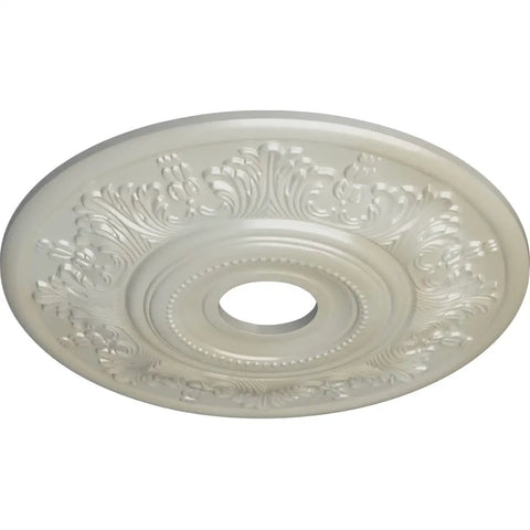 Vienna Ceiling Medallion 20 Inch Flash Blue Lightweight Hand Painted Decor For Chandelier Or Ceiling Fan Upgrade Your Ceiling