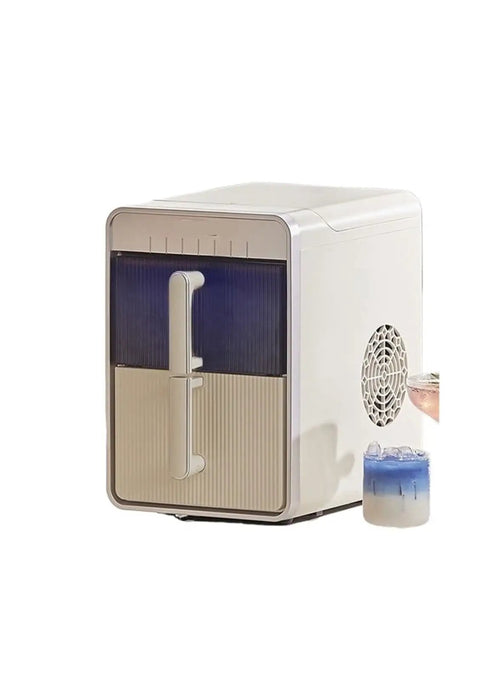 Quick Freeze Countertop Ice Maker For Home And Dorm slams out fast cubes in minutes with a compact design.