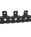 Premium 1.5M Drive Roller Chain With Double Wings For Heavy Duty Conveyor And Machine Transmission, close-up of double wing link.