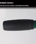 Textured rubber handle of Heavy Duty Pro Grade Hydraulic Gear Puller Kit With 2 And 3 Jaw Bearing Pullers For Sprockets Axles