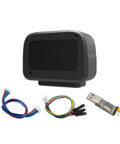 TF Nova Lidar Sensor Range Finder For Bots And Drones With 14 Meter Scanning Range And 14 Degree Horizontal By 1 Degree Vertical Field Of View, UART IO Interface, and cables displayed.