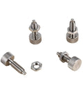 Spring Plunger With Quick Release Pins M6 Retractable Lockout Kit stainless steel fasteners set of 4 for precision use