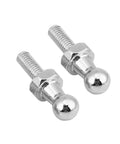 Beefy Ball Stud Bolt Kit, Two Pcs 10mm M6 Pin End Fittings For Gas Struts, Ball Ended Bonnet Hardware, Zinc Plated Steel