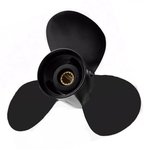 Aluminum Outboard Boat Propeller For Tohatsu 35 To 50HP Right Hand 11.1 Inch Diameter 14 Inch Pitch 13 Spline 3T5B645290 Compatible With 35 40 50HP Motors