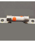 Tough Setup High Voltage Dc Fuse For Electric Cars Rated At Dc450V And 40 Amps, blade style, 40A fuse with orange indicator.