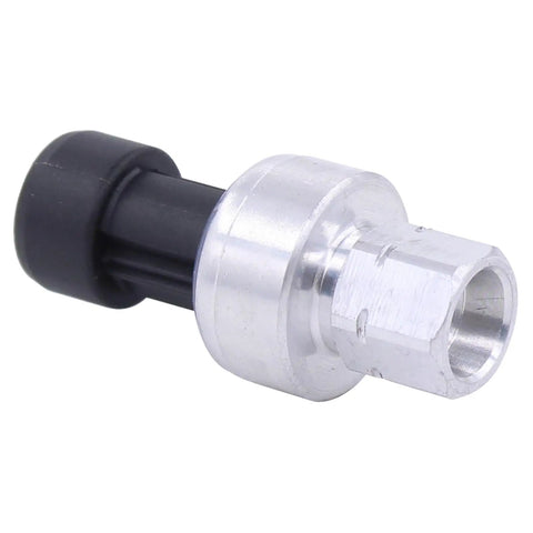 Close-up of AC High Pressure Sensor Switch With Connector For GM Cars And Trucks Fits Chevy Avalanche Express HHR GMC Savana Sierra And More