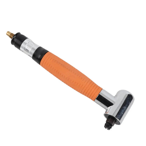 Pro Grade Pneumatic Pen Die Grinder With 90 Degree Right Angle Head And 3mm Collet showing ergonomic handle and gripping texture.