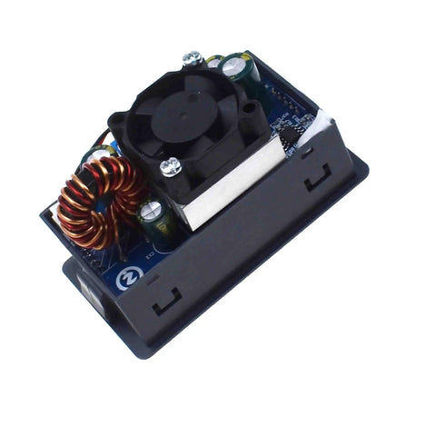 Adjustable Buck Boost DC Power Supply Module With CC CV Regulation 0.6 To 36 Volt Output And 6 To 36 Volt Input, top view