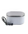 Digital Ultrasonic Cleaner Bath For Deep Cleansing Jewelry Parts Circuit Boards Watches, compact design with power cord.