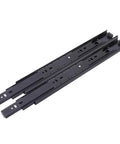 Heavy Duty 12 Inch Full Extension Drawer Slides With Ball Bearing Side Mount Rails Three-Section Telescoping Glides visible