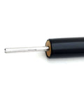 DIY Paper Bead Kit With Roller Tool Featuring A 3MM Stainless Tip And A Three Quarter Inch Slotted Tip, comfort grip handle close-up