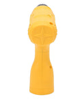 Heavy Duty Built Different Cordless Drill Driver showing yellow body, compact design ideal for wood, metal and ceramics.