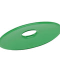 Top Tier Food Grade Silicone Dehydrator Sheet, Tailored For FD660 Fruit Dryer Machine, vibrant green liner with hole for easy use.