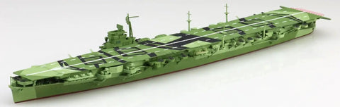 Japanese Navy Amagi Aircraft Carrier Model Kit One Seven Hundred Scale With Easy Build Assembly Precision Slide Molded Parts New Triple Machine Guns And Anti Aircraft Guns, side view