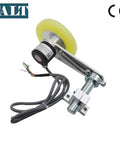 GHW38 300mm Roller Rubber Wheel Rotary Encoder With 1000PPR Push Pull Output For Length Measurement Meter Or Inch Ready Pulse Sensor