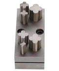 Pro Grade Disc Cutter Set For Jewelry Making With Clover Punches, Multi Size Earring Die Punch Tool Kit on steel base