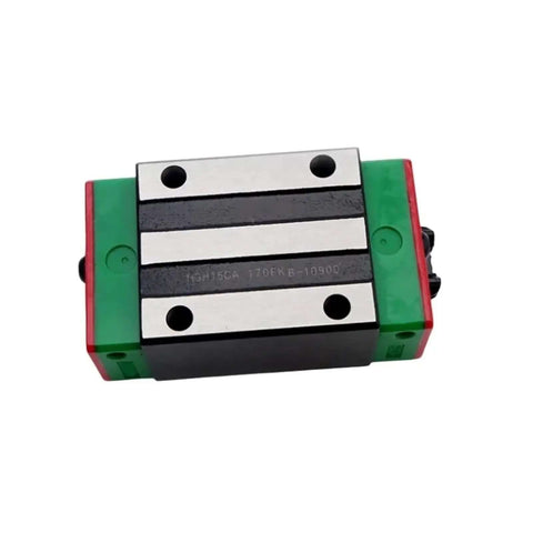 Smash Through Precision With This High Power HGR15 Linear Rail Kit That Delivers Smooth Zero Stick Slip Motion For Your Awesome 3D Printer And CNC Machine Build Setup Today. HGR15 steel linear rail block close-up