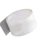 Window Screen Repair Patch Tape No Fuss Self Adhesive Mesh Patch With Double Sided Adhesive Easy Peel And Stick Quick Fix For Holes In Steel Screens At Home White, roll view
