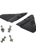 Two Pack Marine Grade Stabilizing Fins with hardware for Outboard Motors Up To 150HP Boost Speed Balance and Stability
