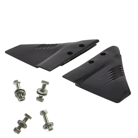 Two Pack Marine Grade Stabilizing Fins with hardware for Outboard Motors Up To 150HP Boost Speed Balance and Stability