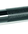Ultra Compact Mini Incandescent Flashlight With Twist Focus Beam Hella Tough Water Resistant Exterior And Heavy Duty Pocket Clip, black torch
