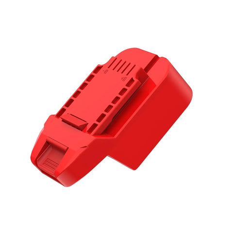 Adapter For Bauer 20V Cordless Tools To Run Milwaukee M18 Red Slider Lithium Batteries, Adapter Only, Not For Charging