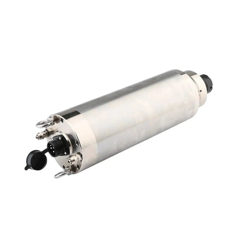 Next Level 7.5Kw Water Cooled Spindle Motor Er32 for CNC routers, heavy duty metal engraving tool.