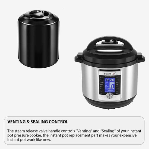 Steam Release Valve Handle for Pressure Cooker Replacement Compatible With Duo Nova, Duo Crisp AF 8, alongside pressure cooker