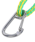Easy To Use Boat Dock Mooring Rope With Bungee Tension For Yacht Kayak And Sailboat No Fuss Shock Absorbing Dock Line Ring And Slider close-up