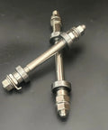 Rugged Bicycle Axles With Bearings 140mm And 182mm Front And Rear Hub Kit Two Pack for Road Bike Mountain Bike BMX MTB