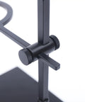 Close-up of the adjustable mechanism of Level Up Your Morning Pour Over Coffee Dripper Stand with Height Adjustable Aluminum Stand.