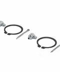 Beefed Up Front Lower Ball Joints Kit K500008 For Ford Expedition 2007 2017, Ford F150 XLT 2010 2014, Lincoln Navigator 2007 2017, Ford F150 FX2 2011 2014 Replacement Parts With OE Quality Easy Install For Tougher Steering And Safer Rides. front lower ball joint kit with clips and cotter pins