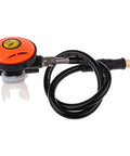 Second Stage Regulator With Mouthpiece For Scuba Diving Gear Backup Octopus Hookah Low Pressure Hose Mechanically Balanced