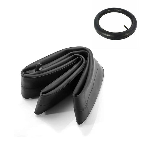 Heavy Duty 26 Inch Fat Tire Inner Tube, 4 Inch Wide, Perfect For Electric Bikes And Fat Tire Mountain Bikes, Built From Durable Butyl Rubber, Easy Inflation Without An Adapter, Fits Most 26X4 Fat Tires, coiled with valve visible