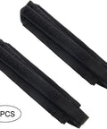 2 Pack Black Pedal Straps For Fixed Gear And Kids Bikes With Toe Clips Tape Durable Nylon And Easy Install Secure Foot Grip On Pedals