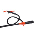 Cordless Portable Fuel Transfer Pump Battery Operated Gasoline Extractor with hose and nozzle, ideal for outdoor liquid moving.