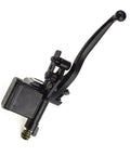 Side view of 7/8 Inch ATV Left Hand Hydraulic Brake Master Cylinder Lever Fits 50cc Through 125cc Chinese Quad Bikes Taotao Coolster Kazuma Sunl.