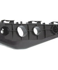 Left And Right Front Bumper Bracket Set 2-Piece Plastic Black For Corolla 2011 2012 2013, close-up view of bracket design