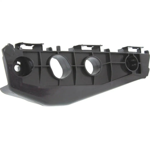 Left And Right Front Bumper Bracket Set 2-Piece Plastic Black For Corolla 2011 2012 2013, close-up view of bracket design