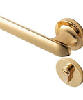 Gold Door Lock Handle For Home Security, Anti Theft Lock Set, Modern Interior Hardware For Doors And Gates, Easy Install