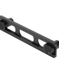 Dead Nuts Heavy Duty Aluminum Woodworking Planing Stop Set For Mft Workbench, 20mm diameter black clamp for secure hold.