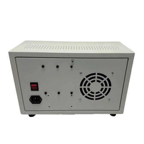 Back view of Heavy Duty Automatic Wire Stripper And Cable Cutter Machine For Electricians showing control panel and ventilation.